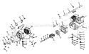 Part Location Diagram of 70772 Briggs and Stratton Positive binding post (red).